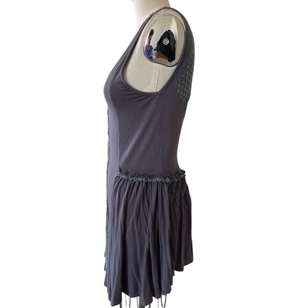 ❤️ POL Distressed Boho Ruffle Tunic Tank - Picture 5 of 11